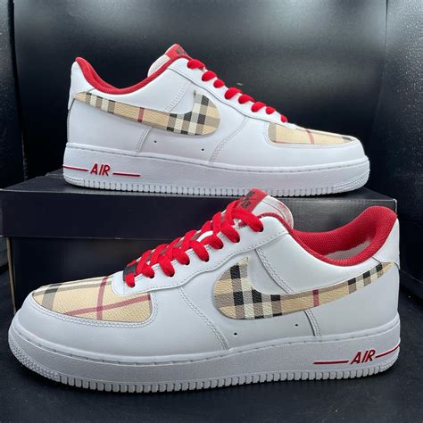 air force 1 burberry|burberry air force one shoes.